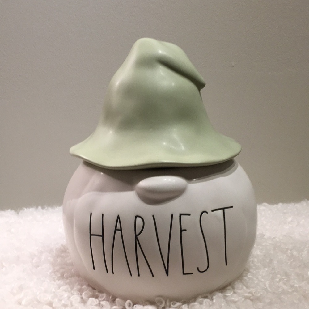 Rae Dunn Fall HARVEST Chubby Medium White …